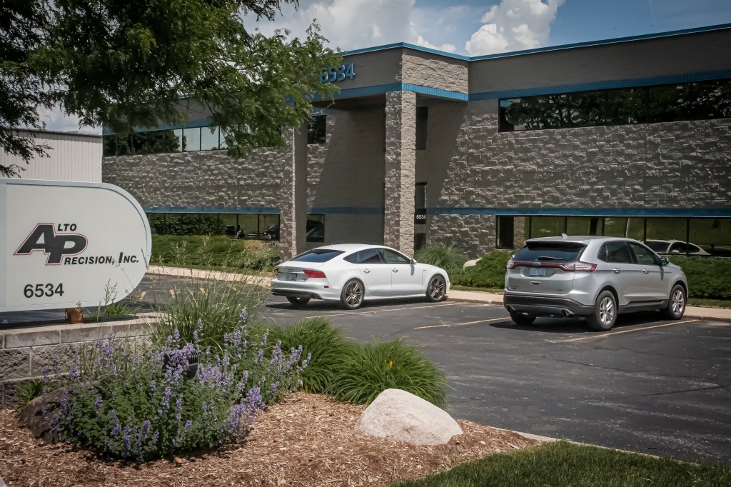Front exterior of Alto Precision's main facility on Clay Avenue.
