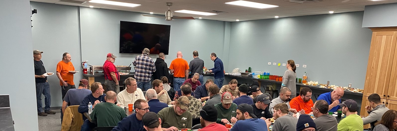 Alto Precision employees gathered for an appreciation lunch.